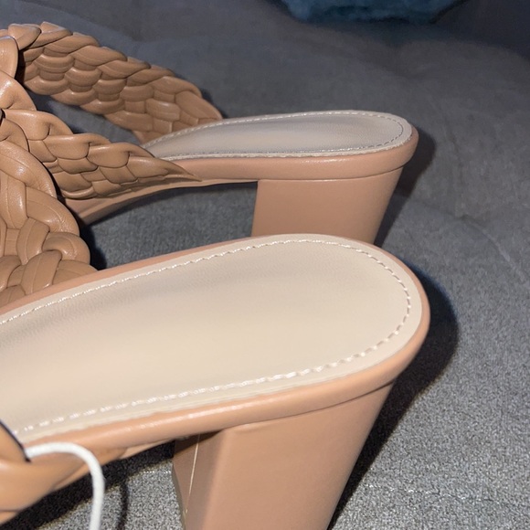 NEW Double Braided Strap Block Heels - Picture 7 of 7